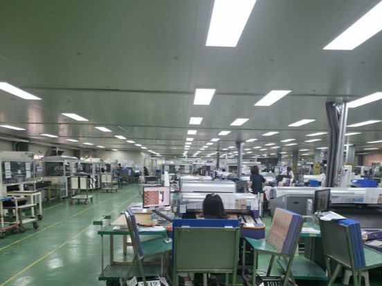 Khu vực kiểm tra linh kiện bán dẫn tại Boeun Tech